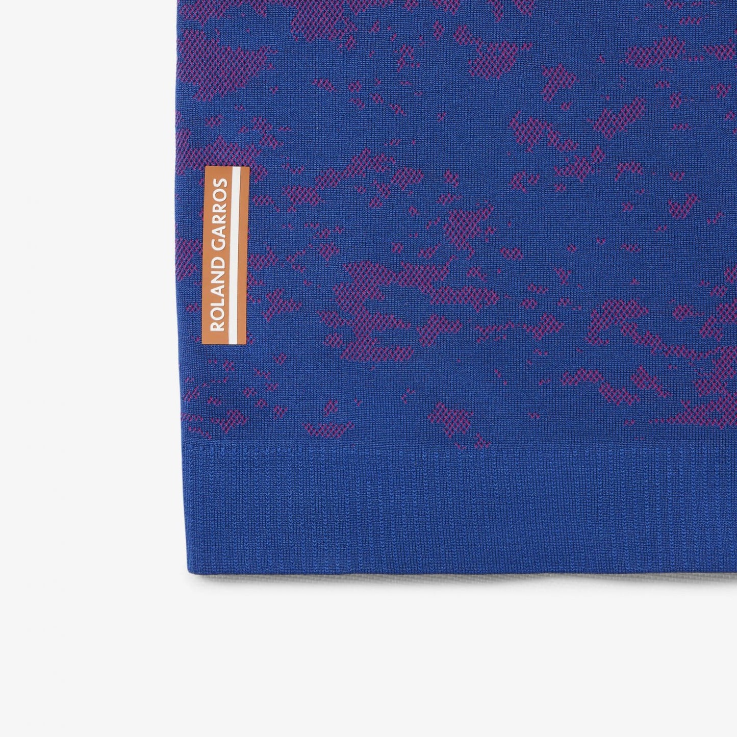 Polo Slim Fit Lacoste Edición Roland Garros Azul/Rosa