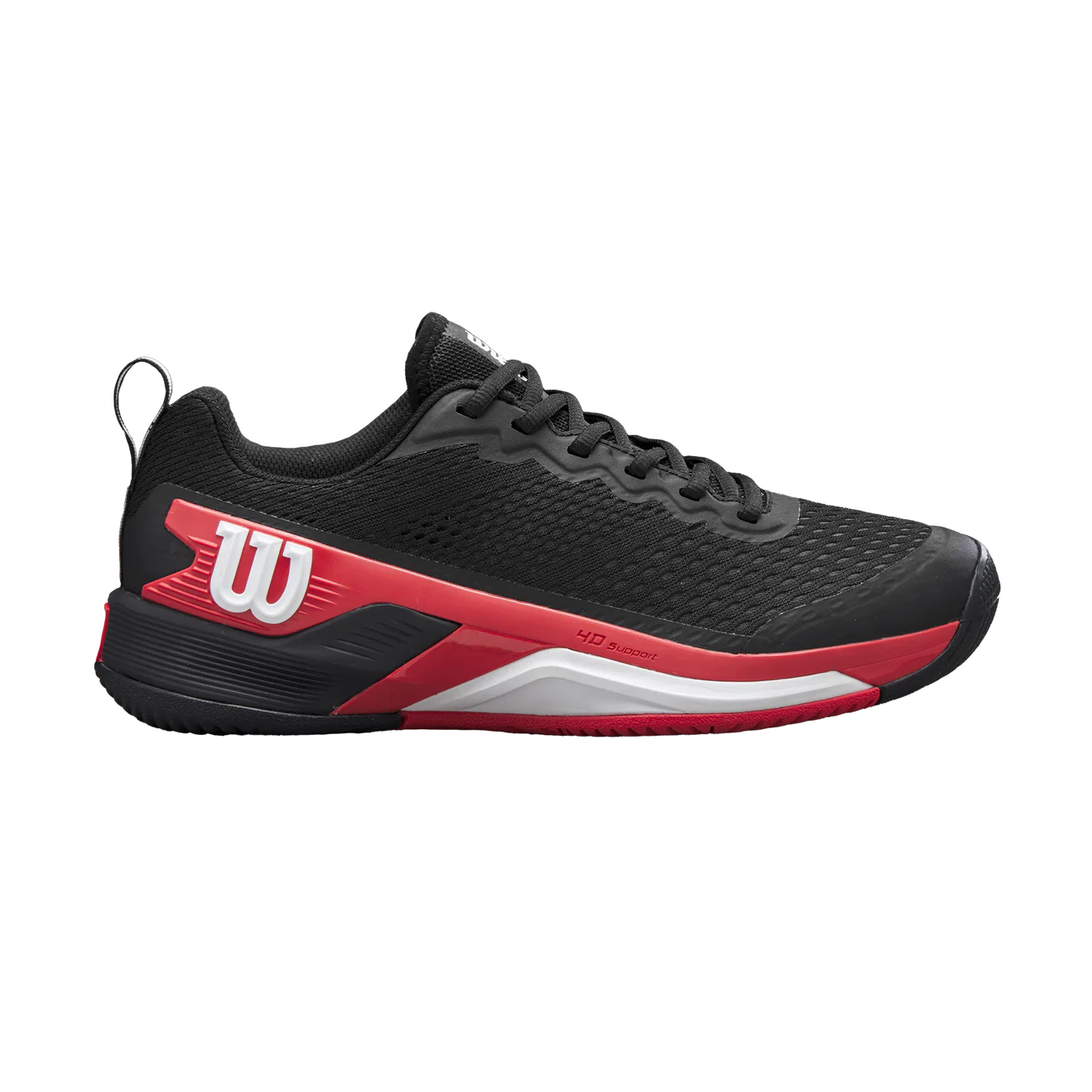 Zapatilla Rush Pro 4.5 Black /RD/WH