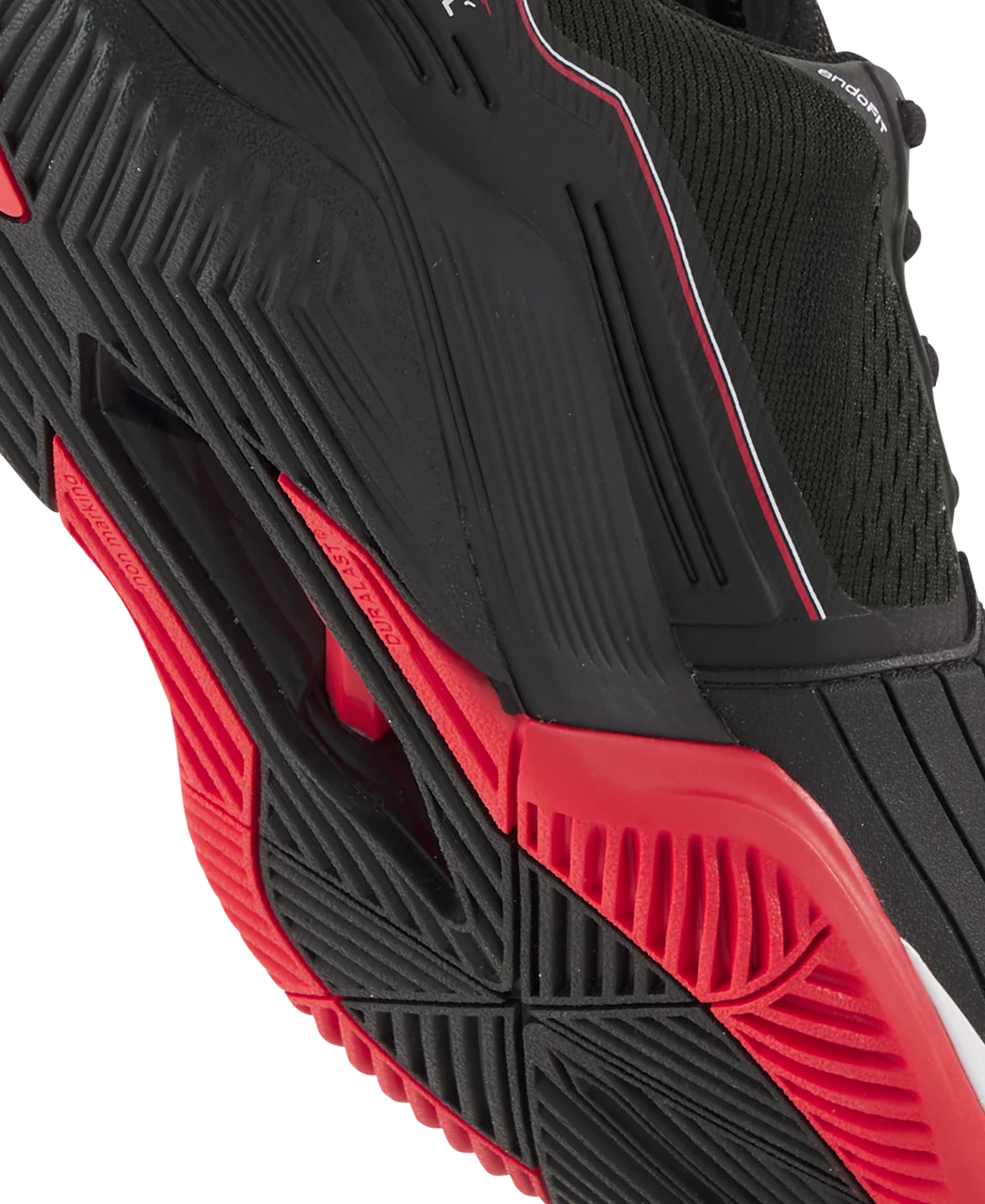 Zapatilla Rush Pro 4.5 Black /RD/WH