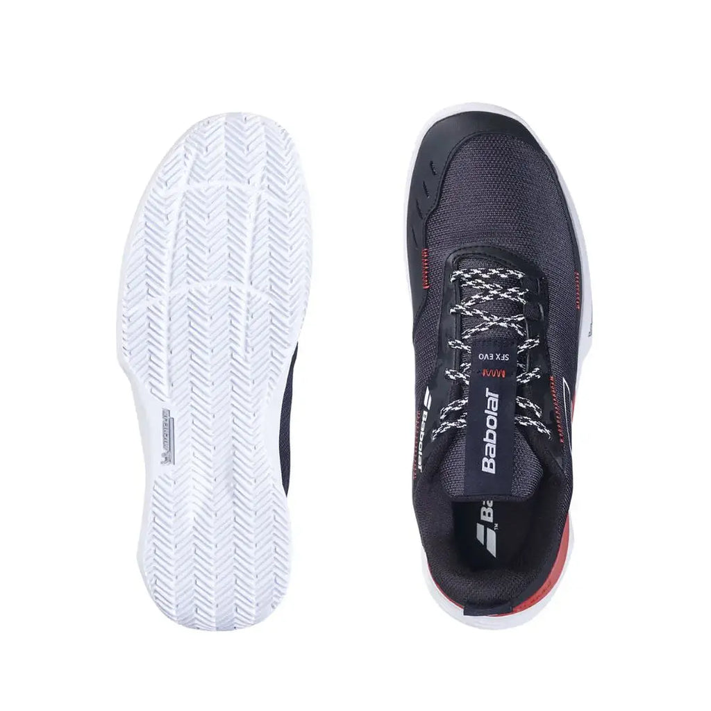 Zapatilla Babolat SFX Evo Clay Men Black Red Fiesta