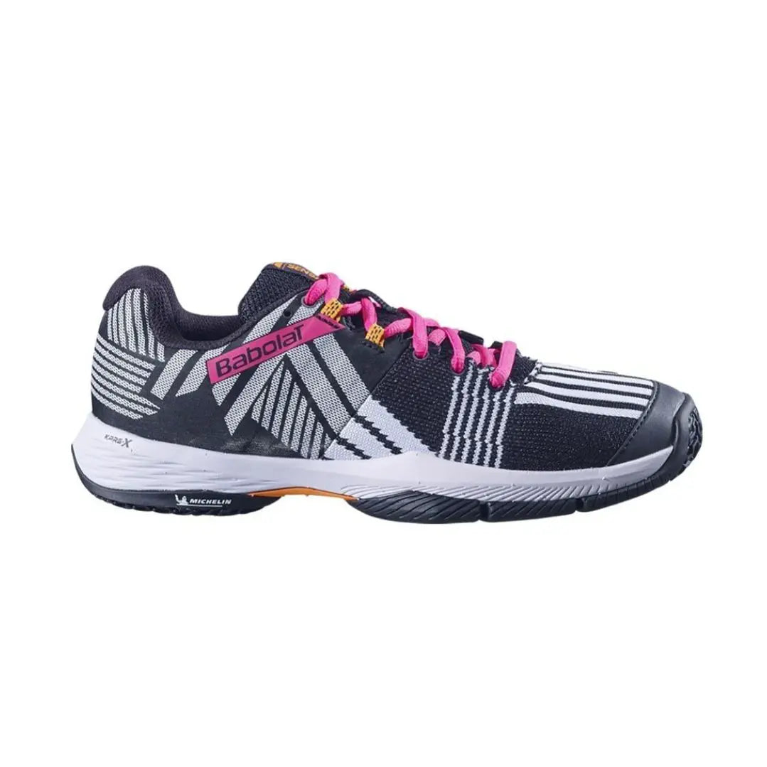 Zapatilla Babolat Sensa Women Black/Roseberry