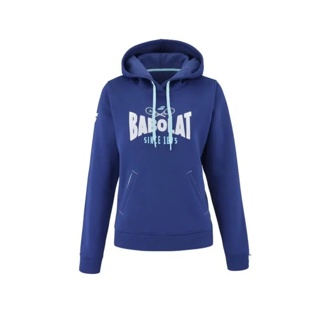 Poleron Babolat Exercise Hood Sweat Woman Estate Blue