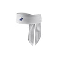 Babolat Cintillo Tie Headband White/Sodalite Blue