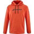 Polerón Babolat Exercise Hood Sweat Men Rojo Fiesta