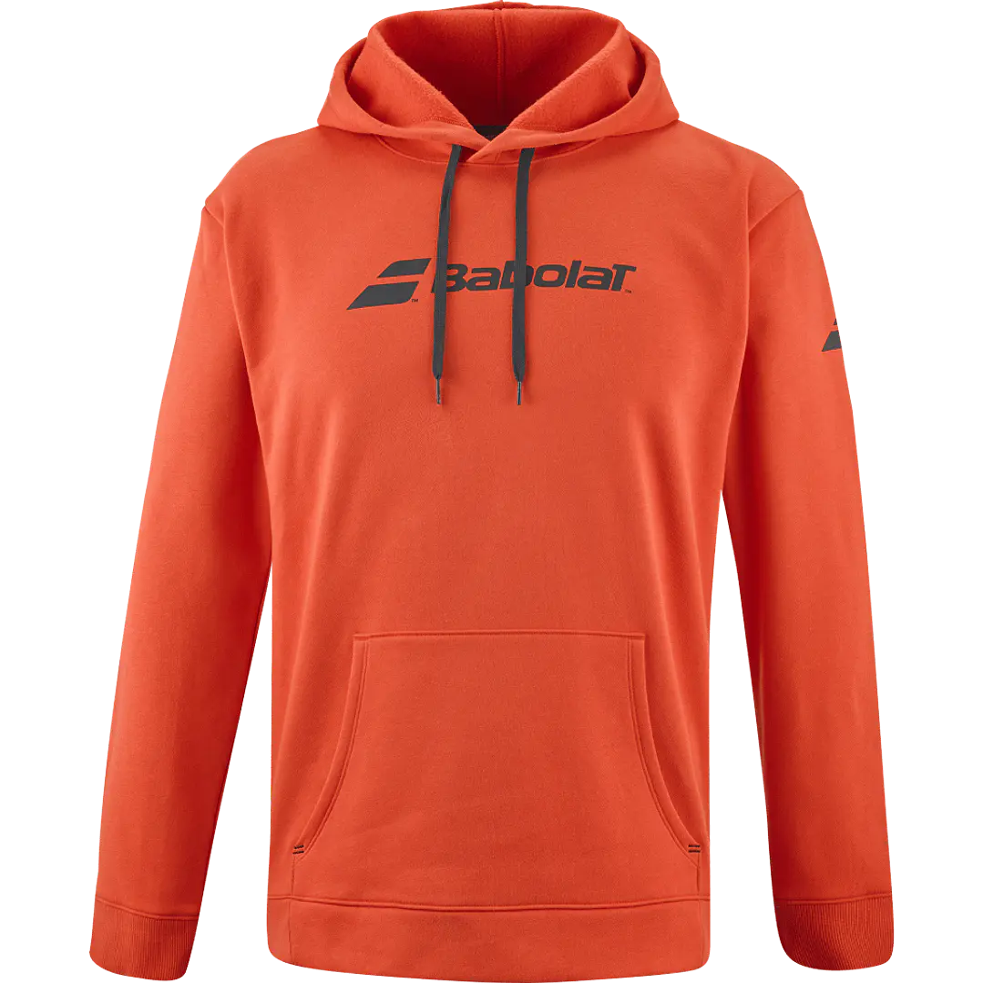 Polerón Babolat Exercise Hood Sweat Men Rojo Fiesta