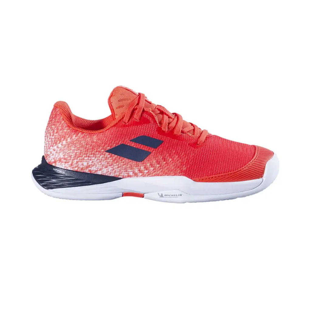 Zapatilla Babolat Jet Mach 3 Clay Jr Boy Strike Red/White