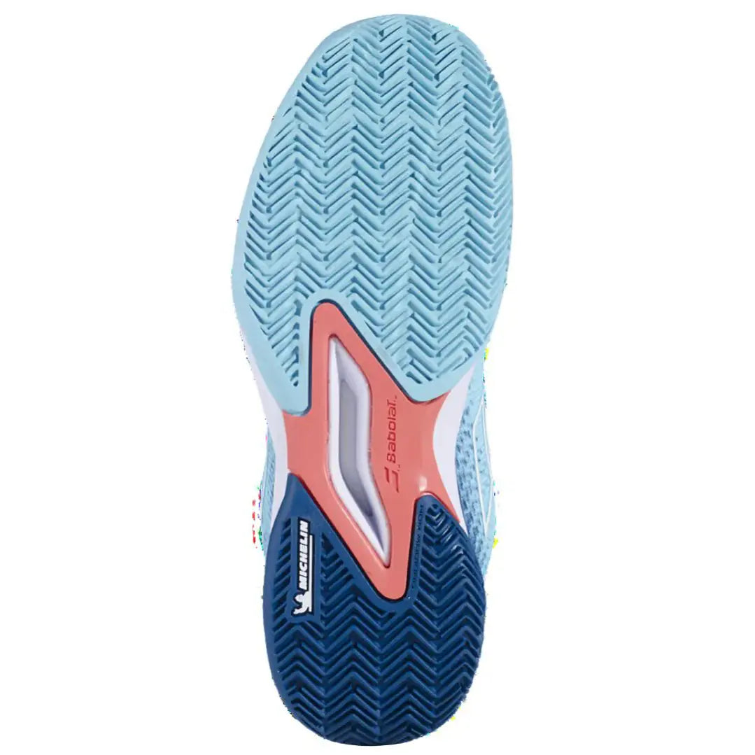 Zapatilla Babolat Jet Mach 3 Clay Jr Boy Angel Blue