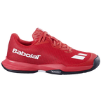 Zapatilla Babolat Jet Mach 3 Junior CL Boy Cherry Tomato/White