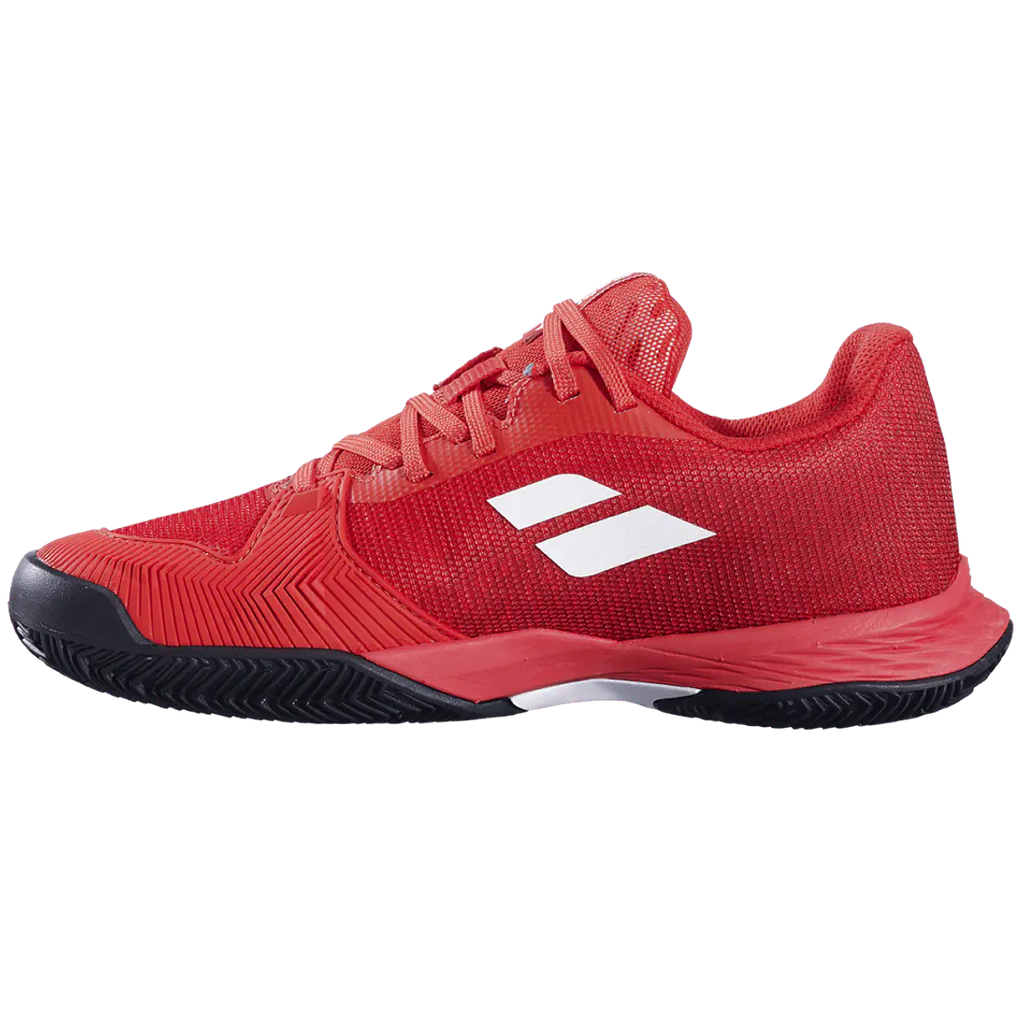Zapatilla Babolat Jet Mach 3 Junior CL Boy Cherry Tomato/White