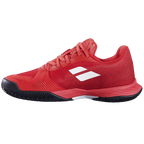 Zapatilla Babolat Jet Mach 3 Junior CL Boy Cherry Tomato/White