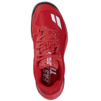 Zapatilla Babolat Jet Mach 3 Junior CL Boy Cherry Tomato/White