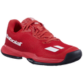 Zapatilla Babolat Jet Mach 3 Junior CL Boy Cherry Tomato/White