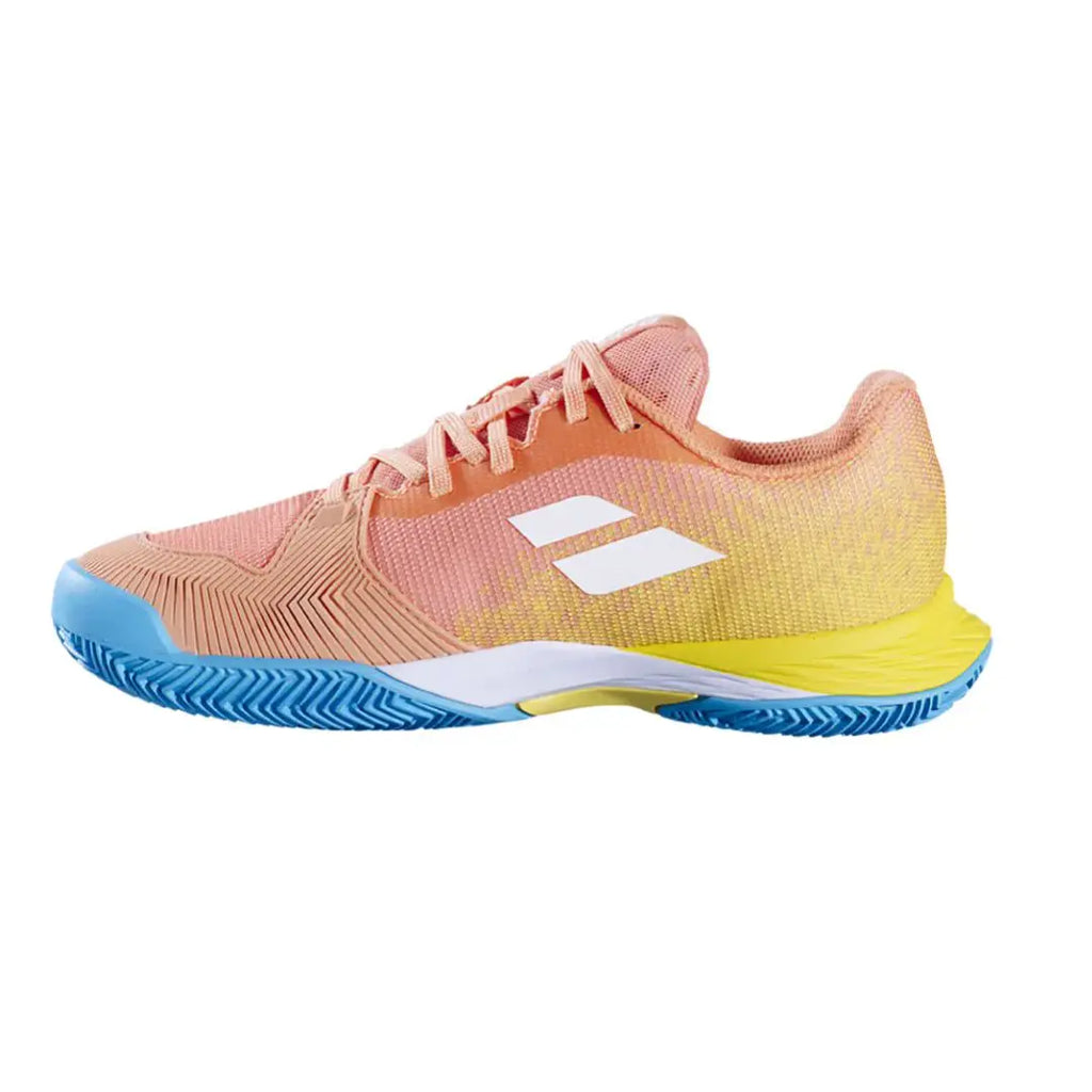 Zapatilla Babolat Jet Mach 3 Clay Jr Girl Coral/Gold Fusion