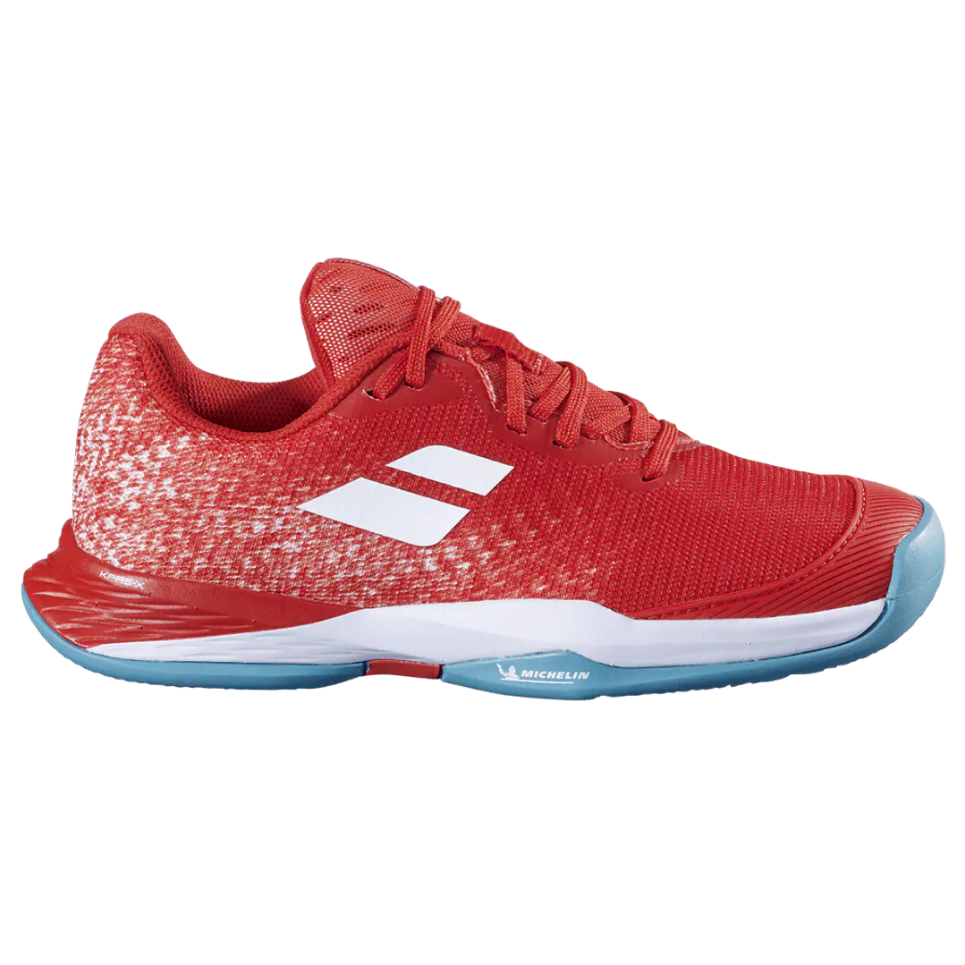 Zapatilla Babolat Jet Mach 3 Clay Jr Girl Fiesta Red