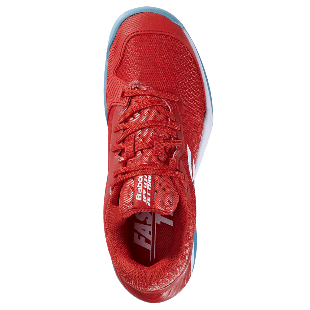 Zapatilla Babolat Jet Mach 3 Clay Jr Girl Fiesta Red