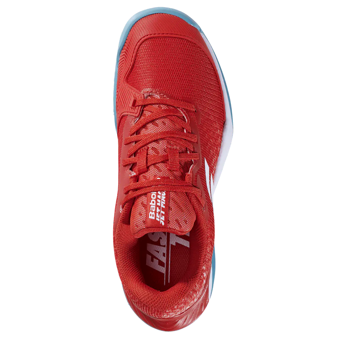 Zapatilla Babolat Jet Mach 3 Clay Jr Girl Fiesta Red