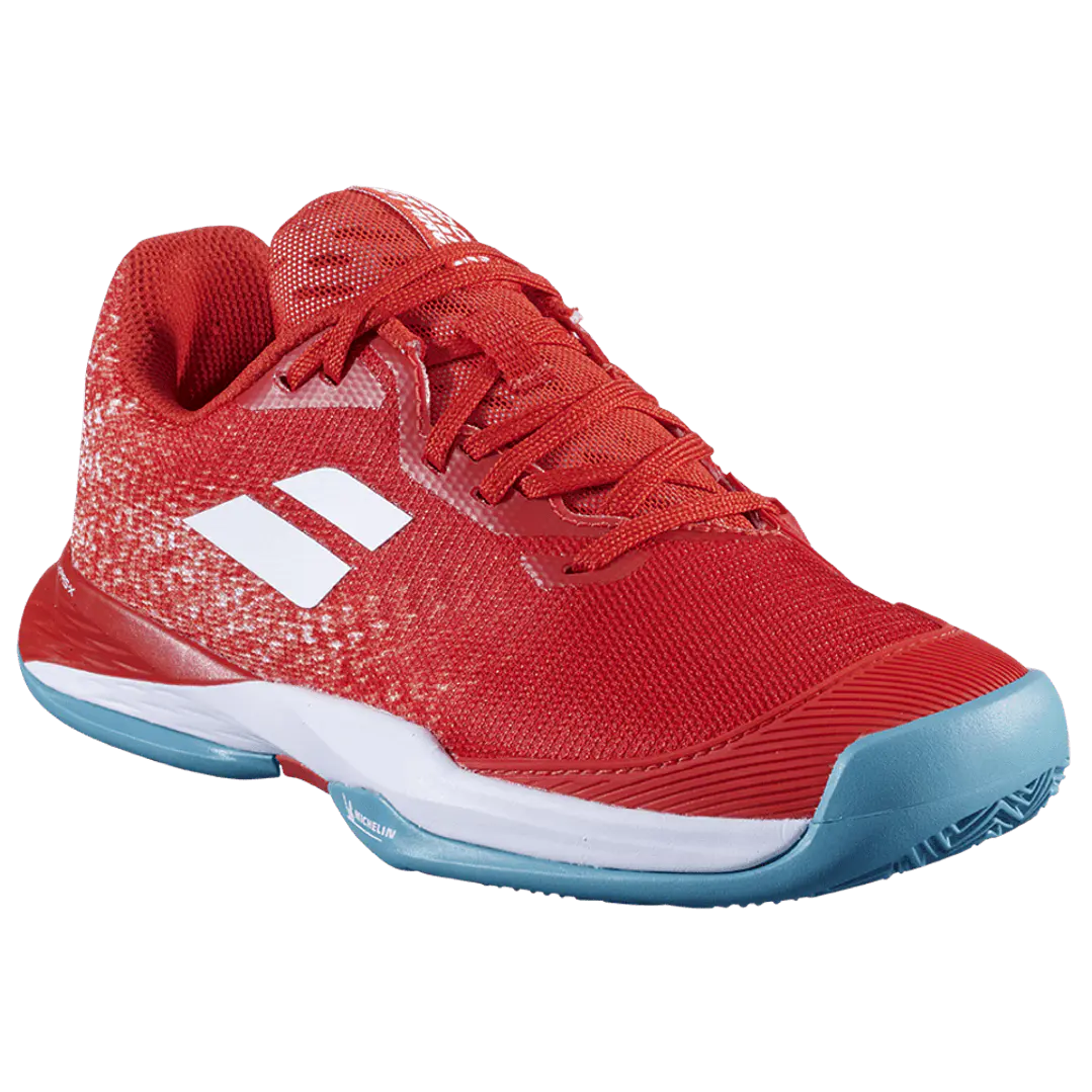 Zapatilla Babolat Jet Mach 3 Clay Jr Girl Fiesta Red