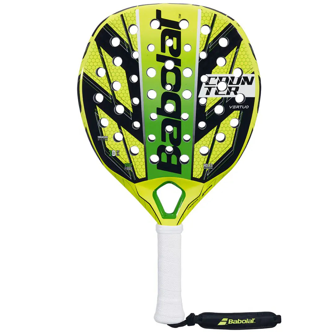 PRIME PALA DE PADEL BABOLAT COUNTER VERTUO AMARILLO-VERDE