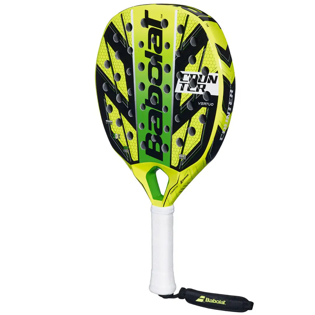 PRIME PALA DE PADEL BABOLAT COUNTER VERTUO AMARILLO-VERDE