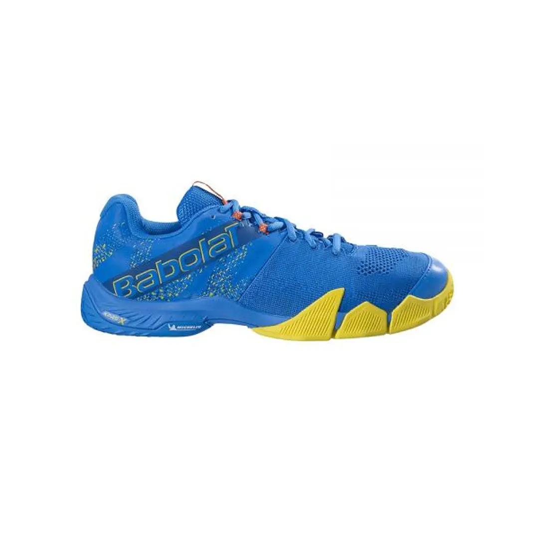 Zapatilla Padel MOVEA MEN - FrenchBlue/Vibrant Yellow