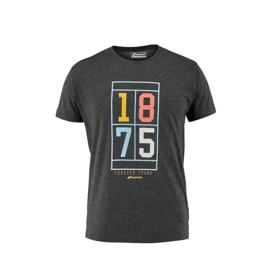 Polera Babolat Exercise Vintage Tee Men Black