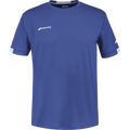 Polera Babolat Play Crew Neck Tee Boy Azul
