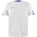 Polera Babolat Play Crew Neck Tee Boy Blanco
