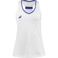 Polera Babolat Play Tank Top Girl Blanca