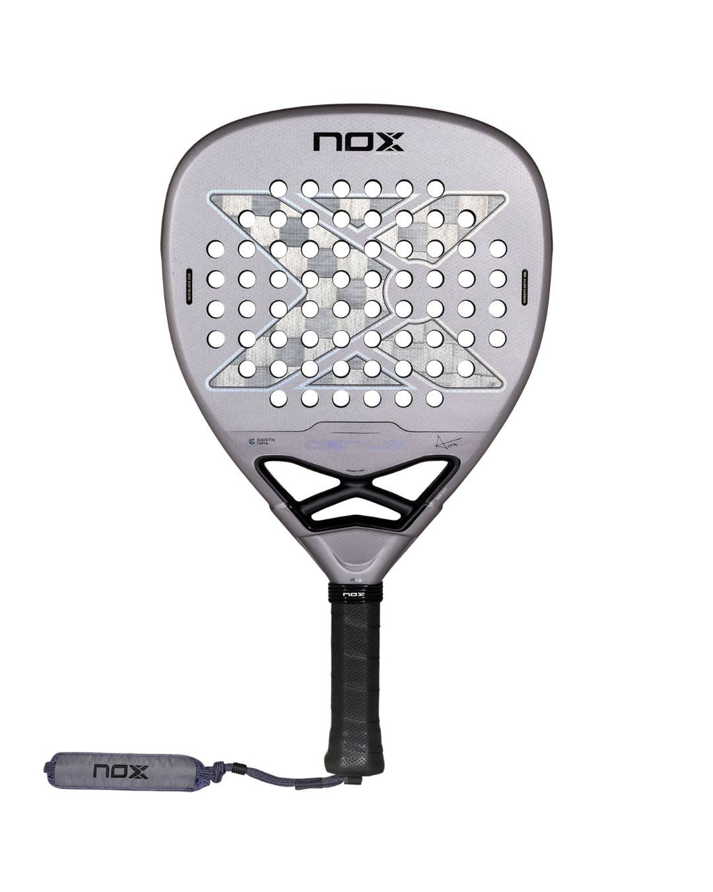 Pala Padel Nox Genius Attack 18K ALUM by Agustin Tapia 2027 - PREVENTA