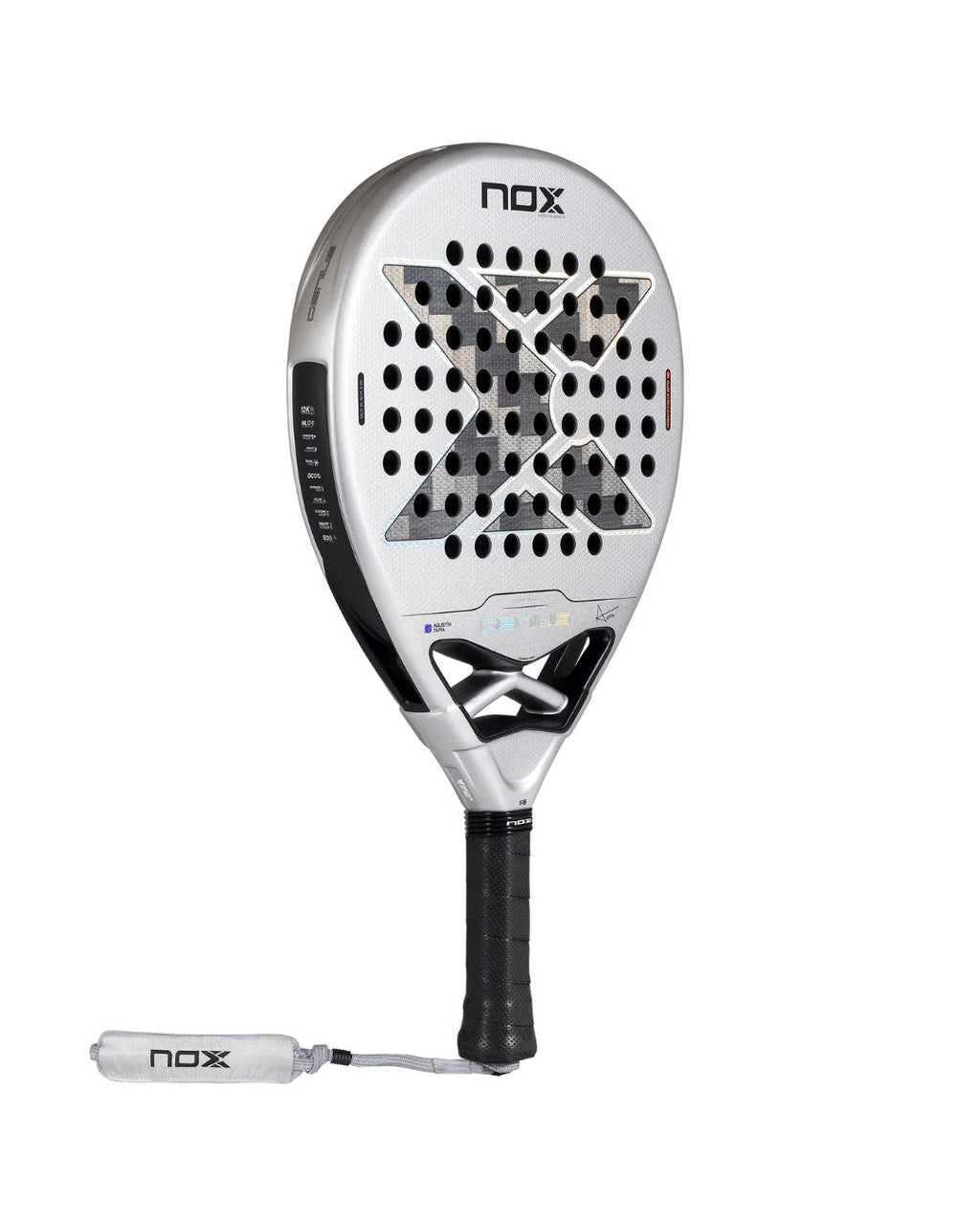 Pala Padel Nox Genius 12K ALUM XTREM by Agustin Tapia 2027 - PREVENTA