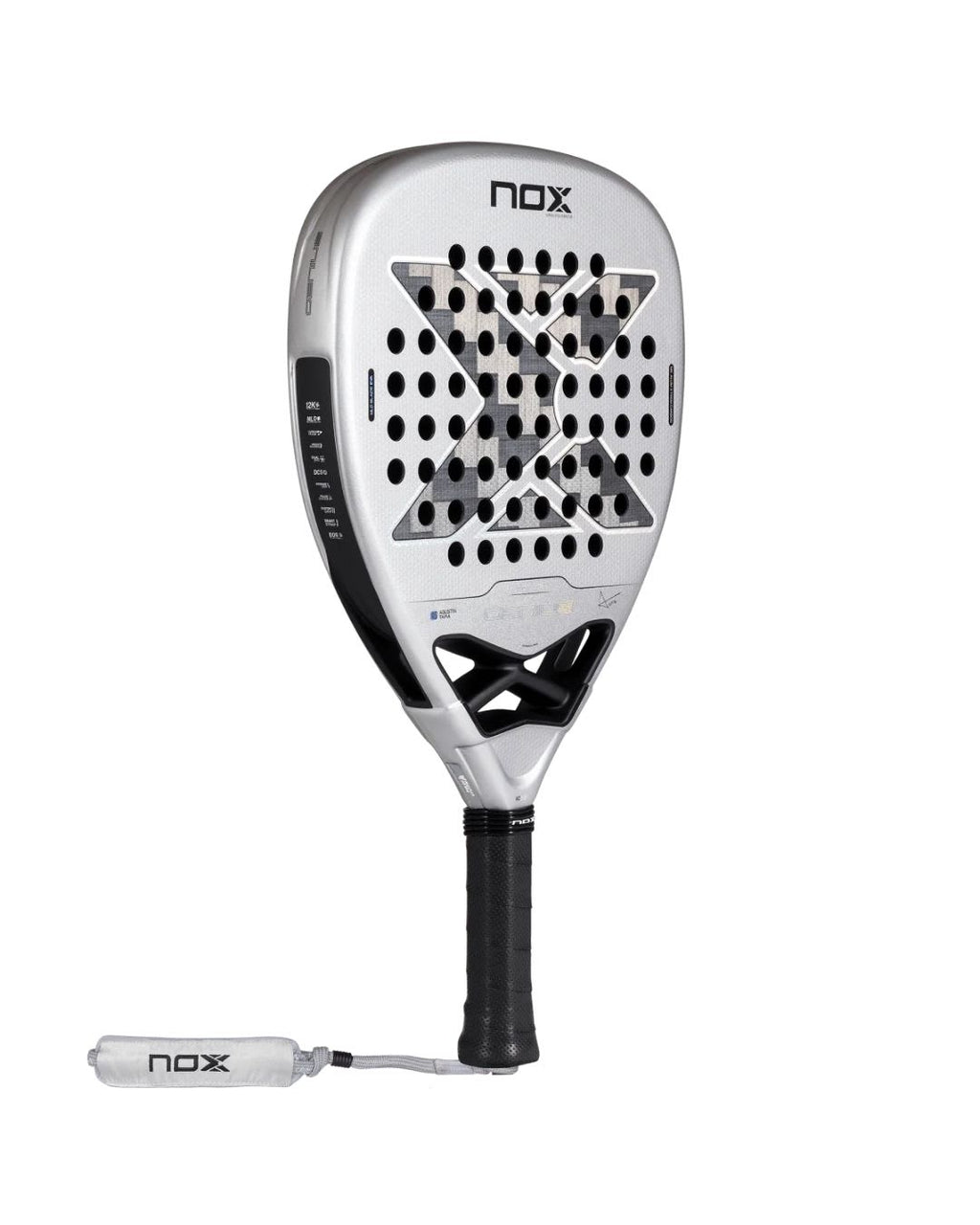 Pala Padel Nox Genius Attack 12K ALUM XTREM by Agustin Tapia 2027 - PREVENTA