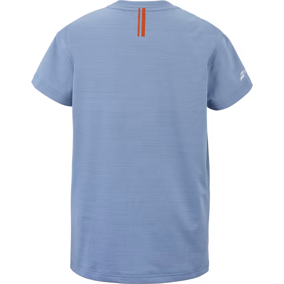 POLERA BABOLAT EXERCISE GRAPHIC TEE NIÑO / AZUL