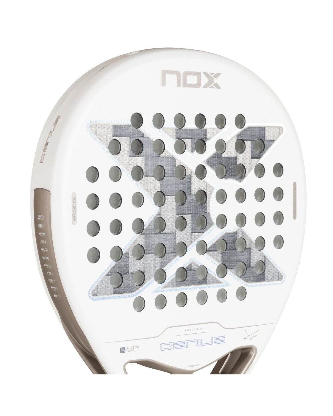 Pala Padel Nox Genius 12K ALUM XTREM Lite by Agustin Tapia 2027 - PREVENTA