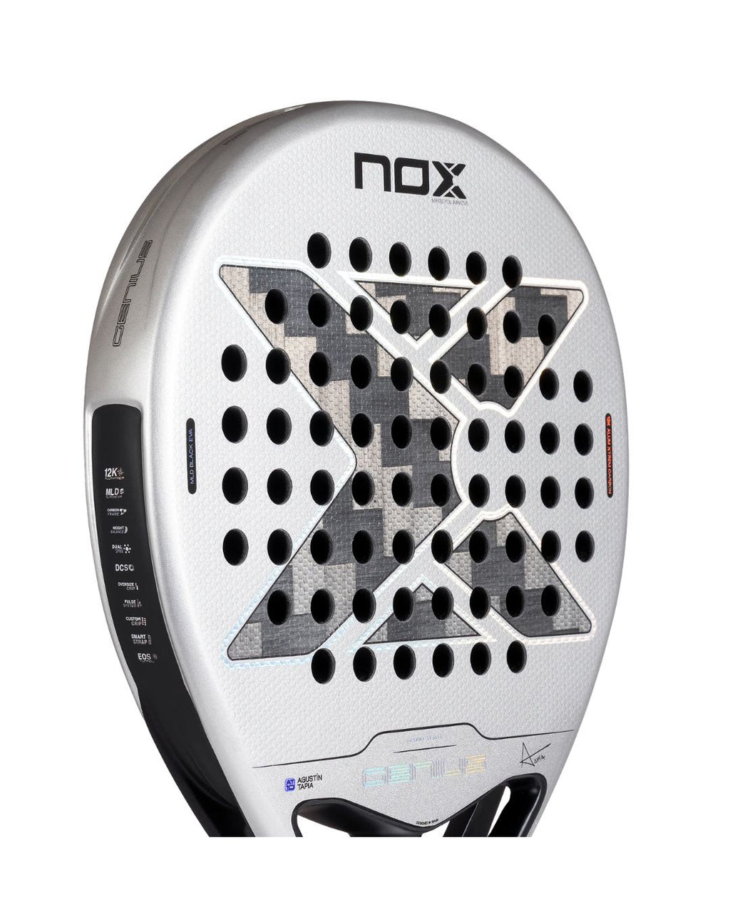 Pala Padel Nox Genius 12K ALUM XTREM by Agustin Tapia 2027 - PREVENTA