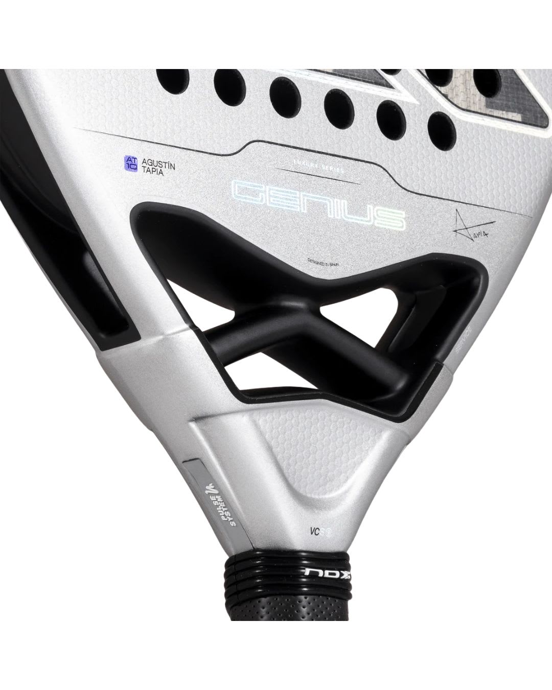 Pala Padel Nox Genius Attack 12K ALUM XTREM by Agustin Tapia 2027 - PREVENTA