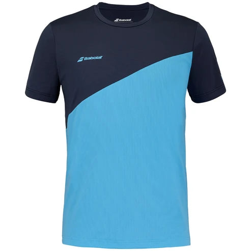 Polera Babolat Crew Neck Tee Men Drive Blue