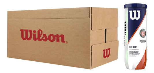 Caja de Pelotas Wilson Roland Garros x3 24 Tarros