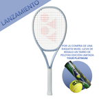 Raqueta Tenis MUSE 100 295GR PEARL SILVER