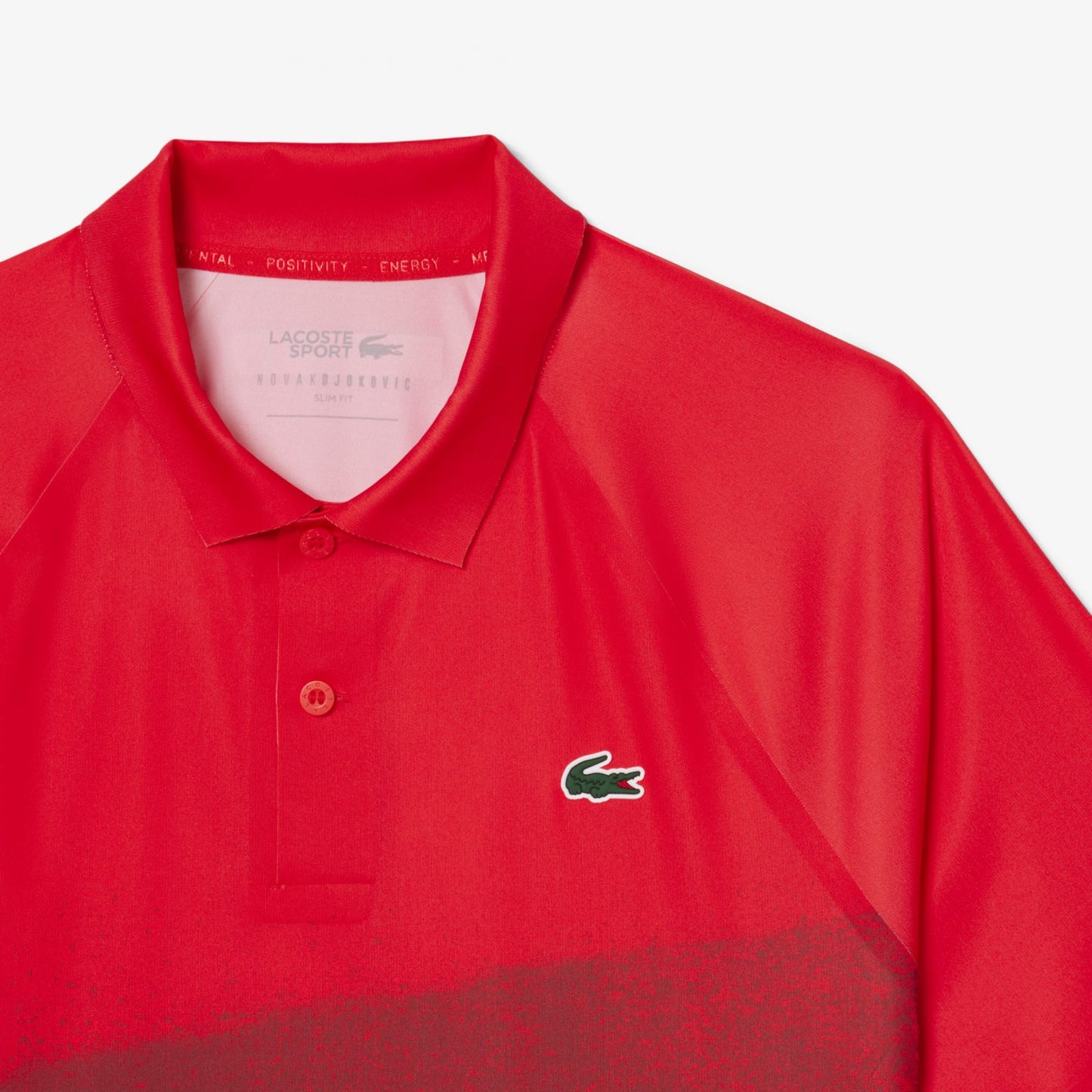 Polo Oficial Lacoste Djokovic Roja 2025