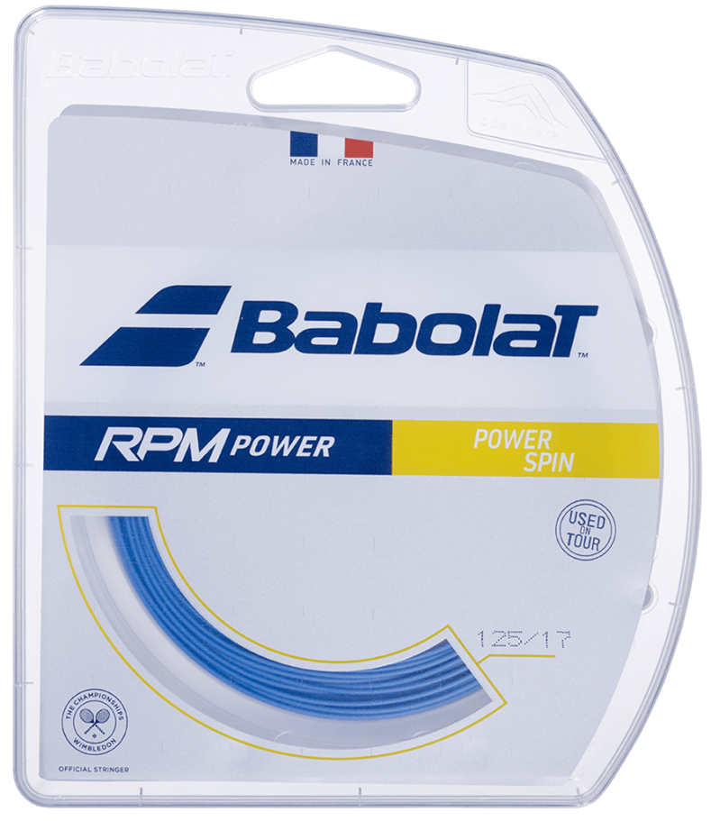 Set Cuerda Babolat RPM Power 12M Elec/Blue