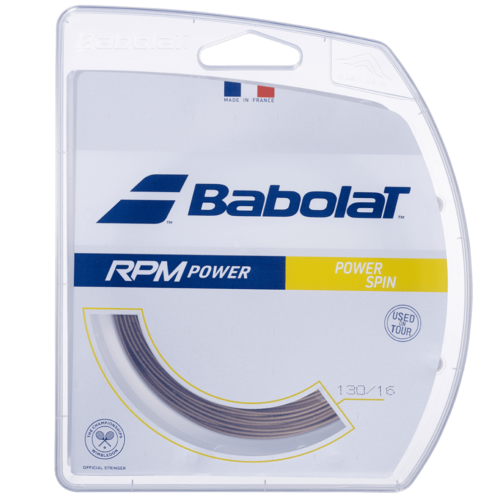 Set Cuerda Babolat RPM Power 12M Elec/Brown