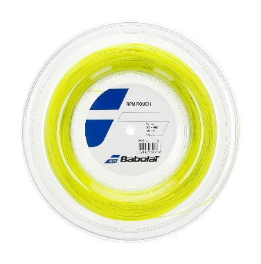 Rollo Cuerda Babolat RPM Rough Fluor Yellow 200M