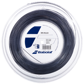 Rollo Cuerda Babolat RPM Rough Gris Oscuro 200M