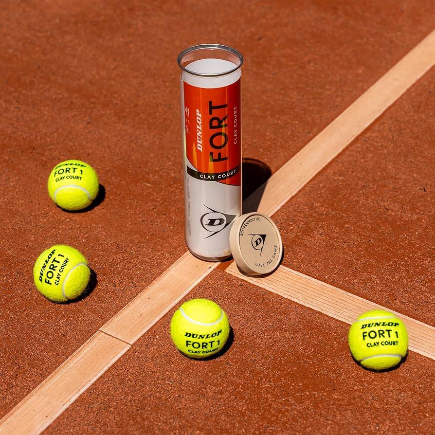 Pelota Dunlop Fort Clay Court X4