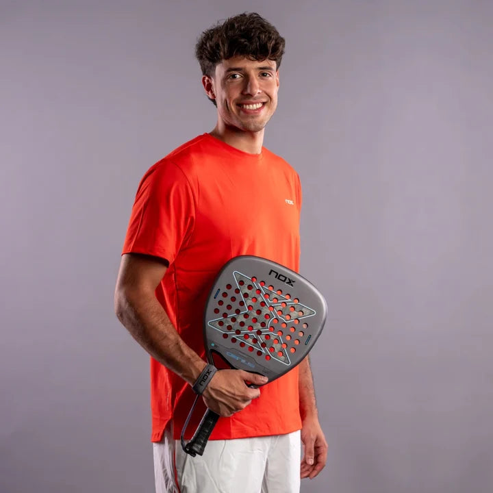 Pala Padel Nox Genius Attack 18K ALUM by Agustin Tapia 2027 - PREVENTA