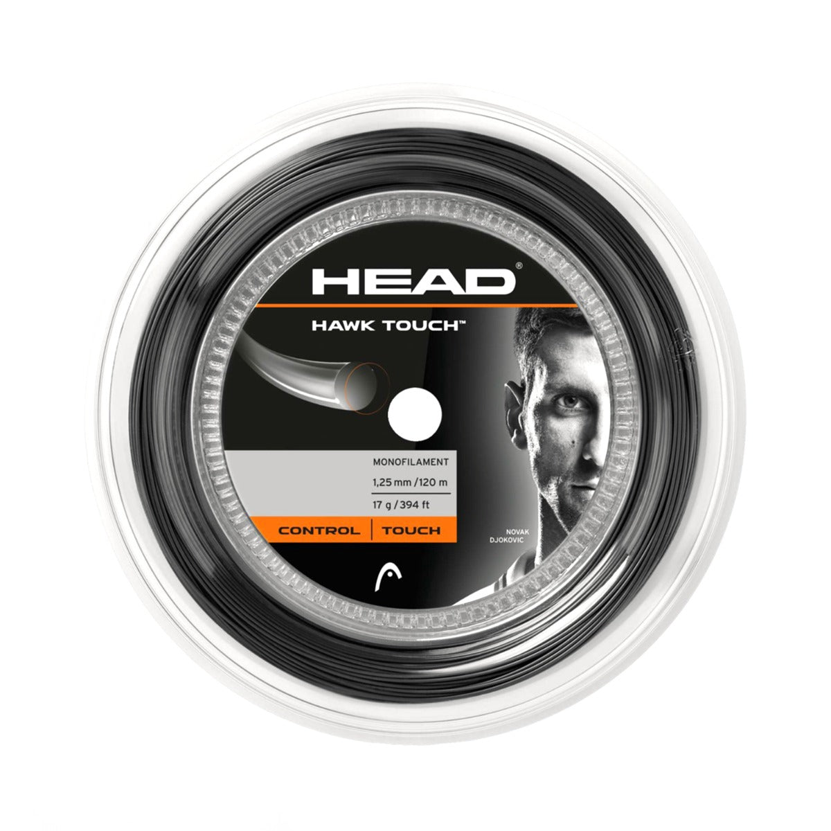 HEAD Hawk Touch 120m reel GRIS 16