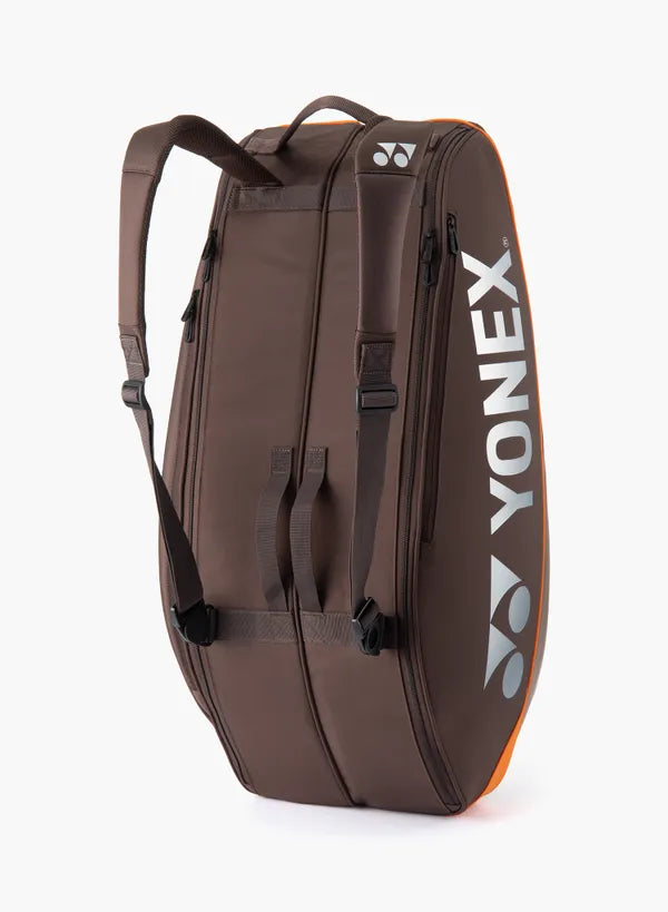 Bolso de tenis Yonex PRO 92426 6 raquetas Espresso Brown - detalle