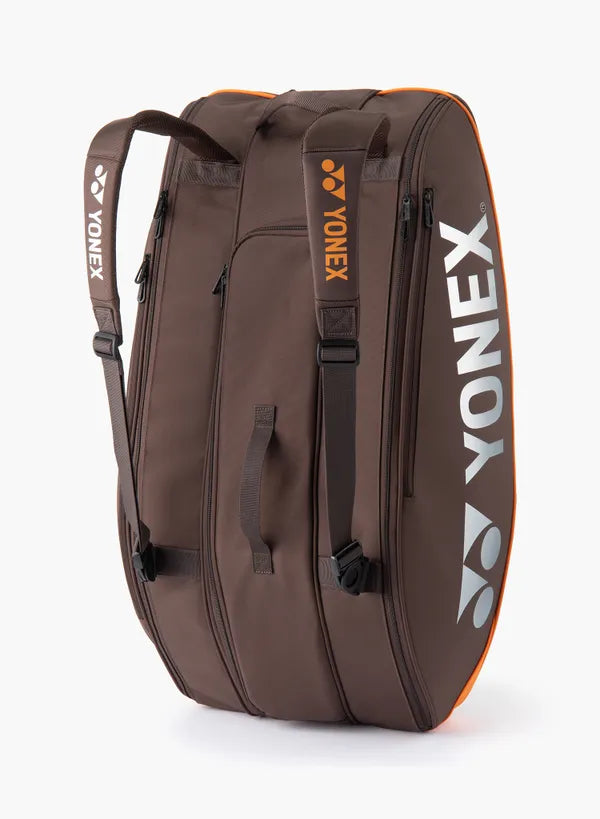 Bolso de tenis Yonex PRO 92429 9 raquetas Espresso Brown - detalle