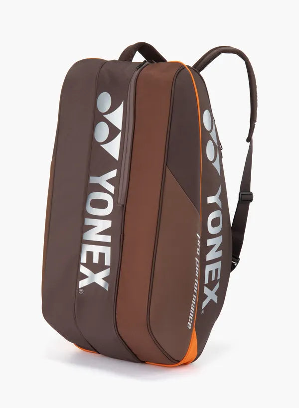 Bolso de tenis Yonex PRO 92429 9 raquetas Espresso Brown - vista lateral