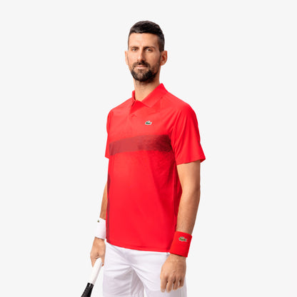 Polo Oficial Lacoste Djokovic Roja 2025